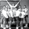 Carnegie High School football and basketball cheerleaders for the 1996-97 school
year recently attended instructional camps. Attending the NCA camp at Southwestern
were Keisha Shackelford (back left) and Alyssa Mickley (back right). Attending
camp at OU were (back row, from left) Amanda Davis, mascot, Carmela Avants,
Briana Sullavan, (front row, from left) Brooke Moore, Mindy Dietrich, Laurie Little
and Julie Johnson.